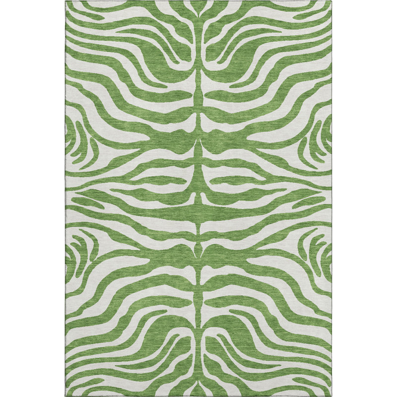 Tapis lavable à la machine de qualité supérieure Goulven AMF1042, Rectangle 10 pi x 14 pi