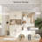 Multi-functional Hall Tree With Storage Shelves, Cabinet, And Bench – Can Be Used Separately-216441109