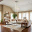 8 - Light LED Chandelier