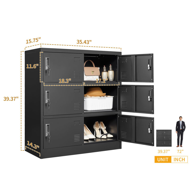 Armoire de rangement 35 po Lauralyn