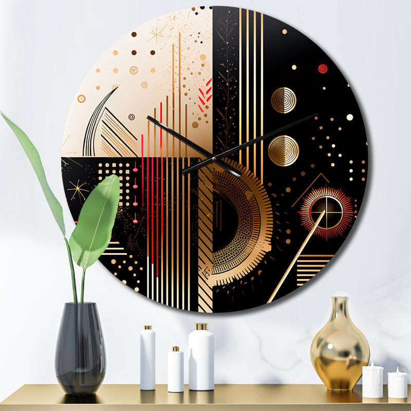 Horloge murale boho chic, Petit