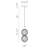 Palmas 16" LED Pendant-261381176