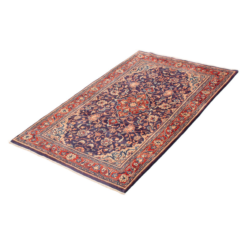 Tapis bleu marine Anadol 4 pi 6 po x 7 pi 0 po