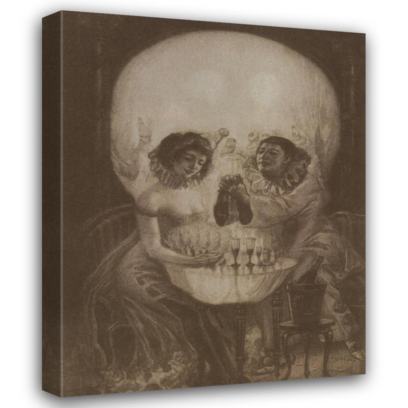 L'amour De Pierrot, H 18 po x l 14 po