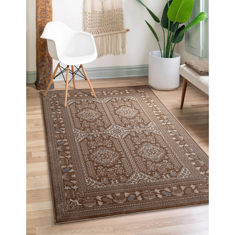 Solid Colour Area Rug, Rectangle 5' x 9'2"