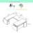 Adjustable U-Shaped Executive Desk-91271075