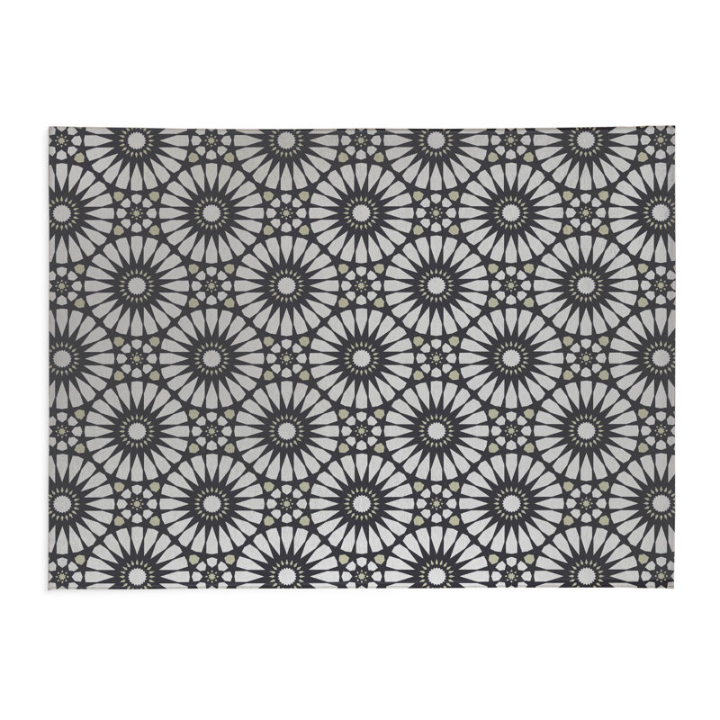 Tapis d'intérieur antidérapant Kade, Rectangulaire 8 pi x 10 pi