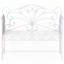 Banc de jardin 43 po, banc d'extérieur avec accoudoirs