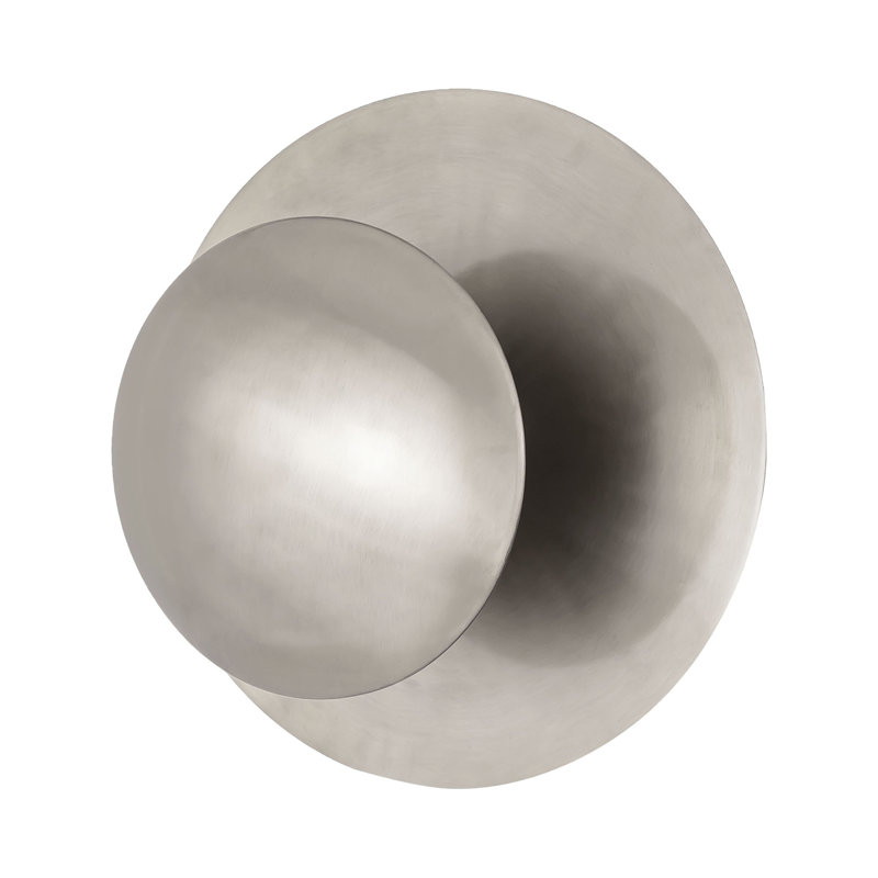 Lorens 12.5'' High 1-Light Sconce - Polished Nickel