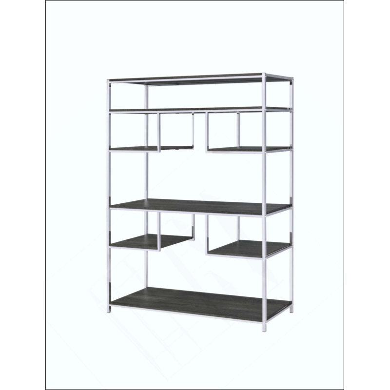 Bibliothèque avec style étagère, rangement spacieux et esthétique moderne pour n'importe quelle pièce