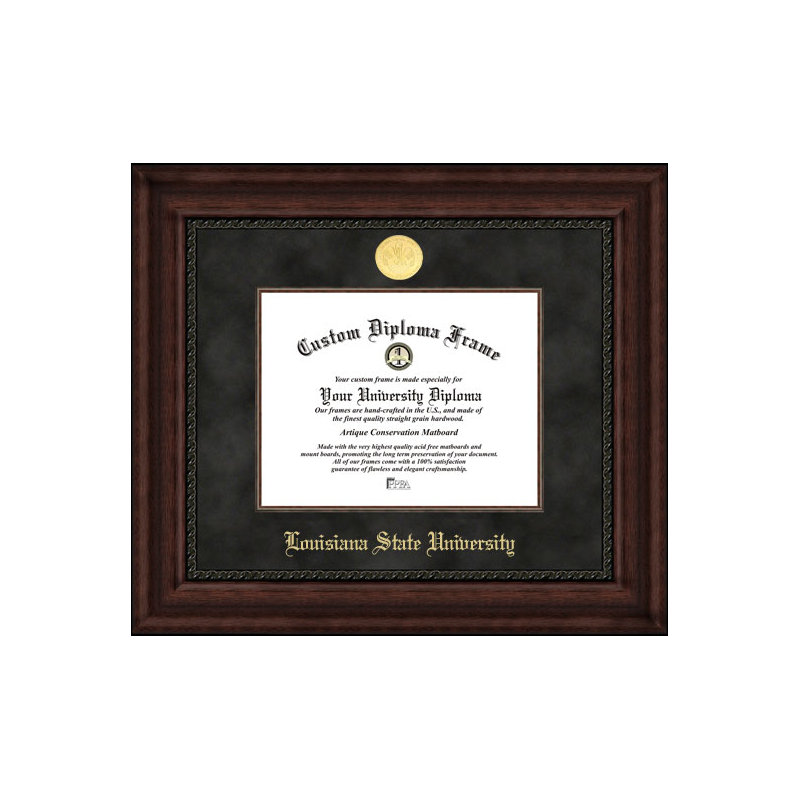 Cadre diplôme direction tigers lsu NCAA