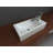 Cantrio PS-020 19.75 inch Vitreous China Above-Counter Bathroom Sink