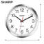 Horloge murale à affichage QA de Sharp-94962862