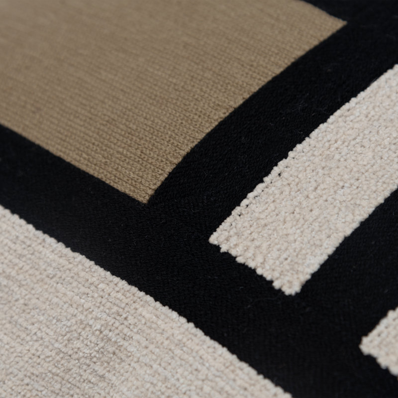 Kaia 100% Cotton Throw Square Pillow Cover & Insert