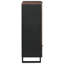 Highboard With Drawer 60 X 33 X 100 Cm Solid Mango Wood-523879729