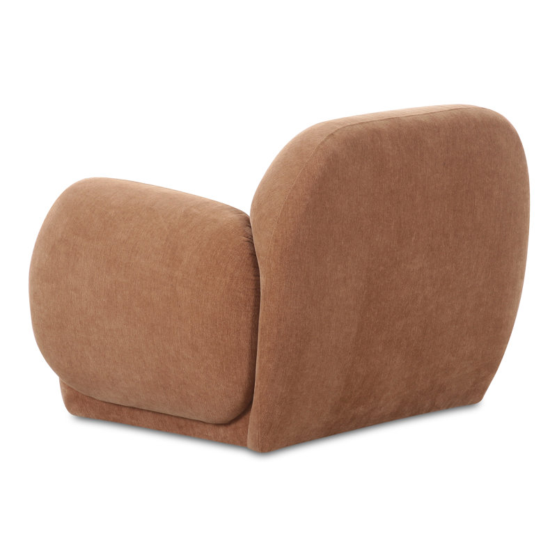Mikah Upholstered Armchair, Copper Performance Chenille