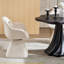 Chaise d'appoint pivotante à 180 °