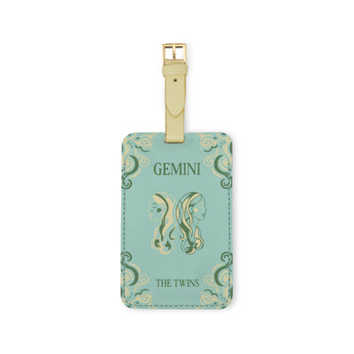 Luggage Tag Set, Gemini