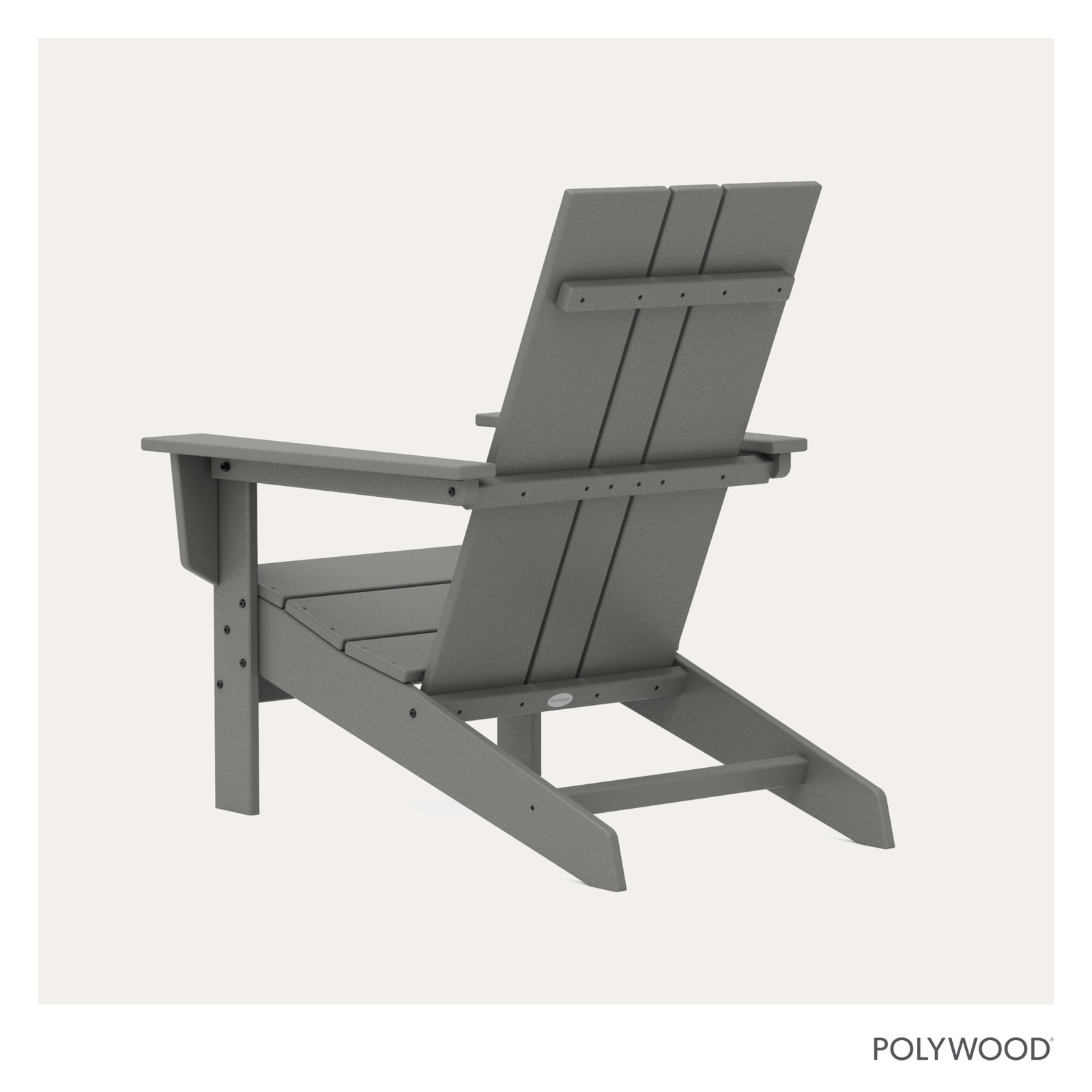 POLYWOOD® Adirondack Chair, Slate Gray