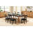 Imon 17.1" Wide Modern Farmhouse Style Curved Slat Back Dining Chairs-112510864