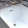 60 In. X 32 In. Soaking Alcove Bathtub With Drain & Overflow