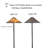 Bendicty 65'' Antique Bronze Task Floor Lamp Set