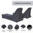 Nautical 3-Piece Outdoor Furniture Set Patio Furniture Covers