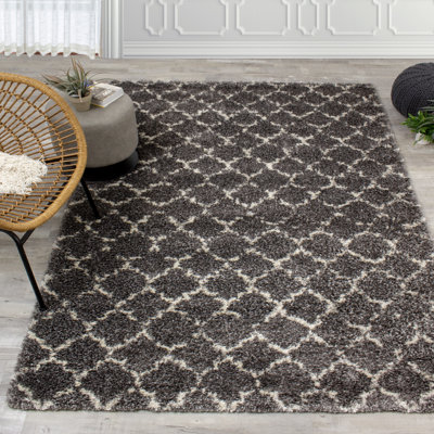 Tapis gris anthracite Lapeer