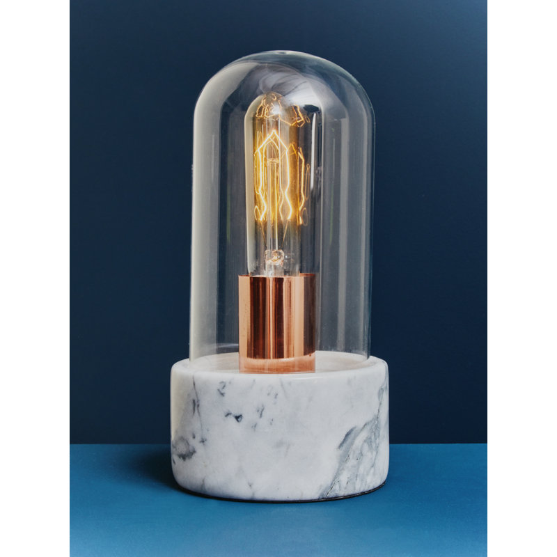 Alejandro Marble Novelty Lamp, Grey