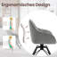 Wawaset 44.5cm H Tufted Velvet Upholstered Metal Side Chair-2084030802