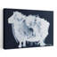 Abstrait, mouton blanc, abstrait, cheval moderne, paysage animalier, reproduction d'art mural-509627663