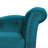 Velvet Right Arm Chaise Lounge Chair With Storage Space-884763595