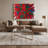 Neo Expressionism 56 Red Canvas Wall Art-1277000635