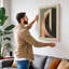 Harmony Geometric - Wrapped Canvas-1704359761-1704359726