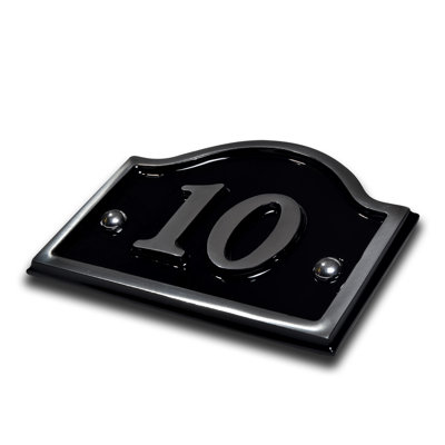 Jaclynn 11.5cm H Reflective Metal House Number