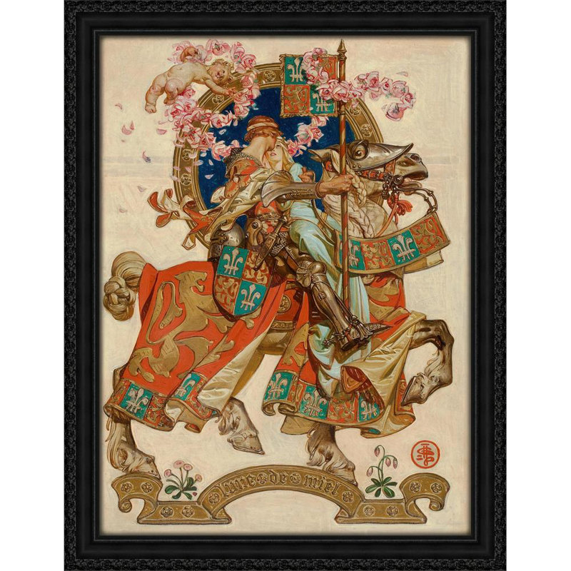 Honeymoon (1926), 32" H x 25" W