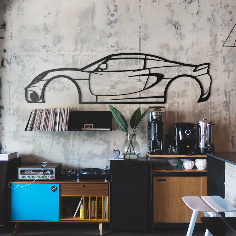 No Frame Print on Metal, 80" H x 22" W