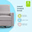 Piper Swivel Reclining Glider-16371763