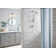 Moen Eva Posi-Temp Shower Trim Kit with Rainshower, Valve Required