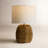 Moby Rattan and Metal Table Lamp 