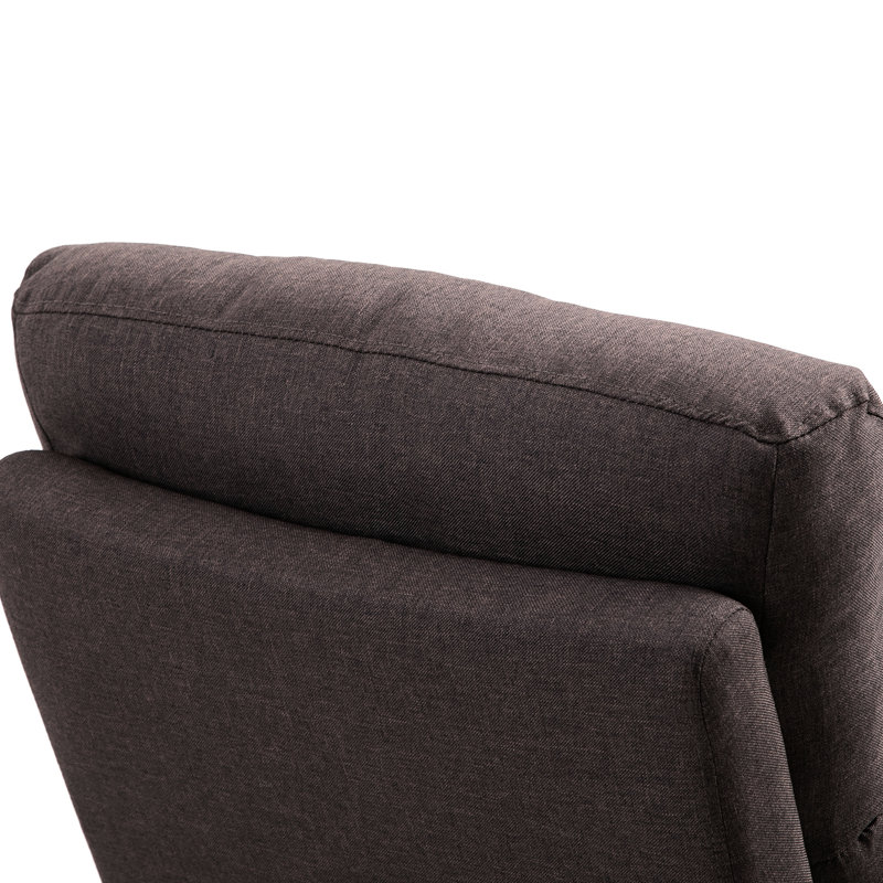 Fauteuil élévateur pour personnes âgées avec télécommande, poches latérales, tissu brun, inclinable électrique confortable pour une expérience de détente télécommandée
