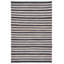 Tapis rayé en jute / coton / laine tissé à la main Wlikerson-1740129891