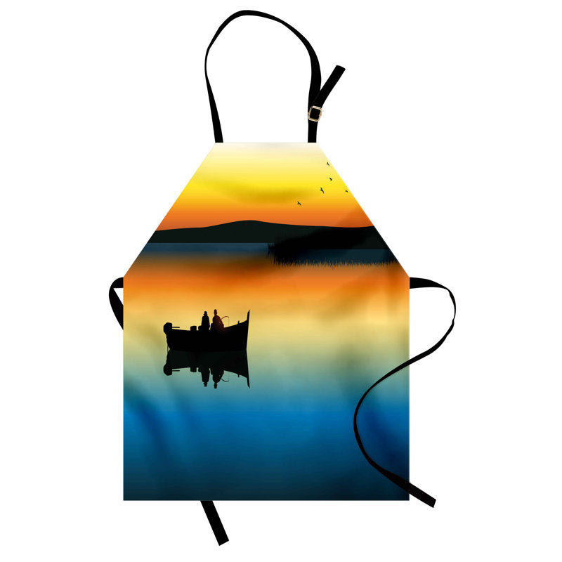 No Pattern Bib Apron