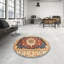 Tapis 100% abstrait lavable à la machine 3356-574893335
