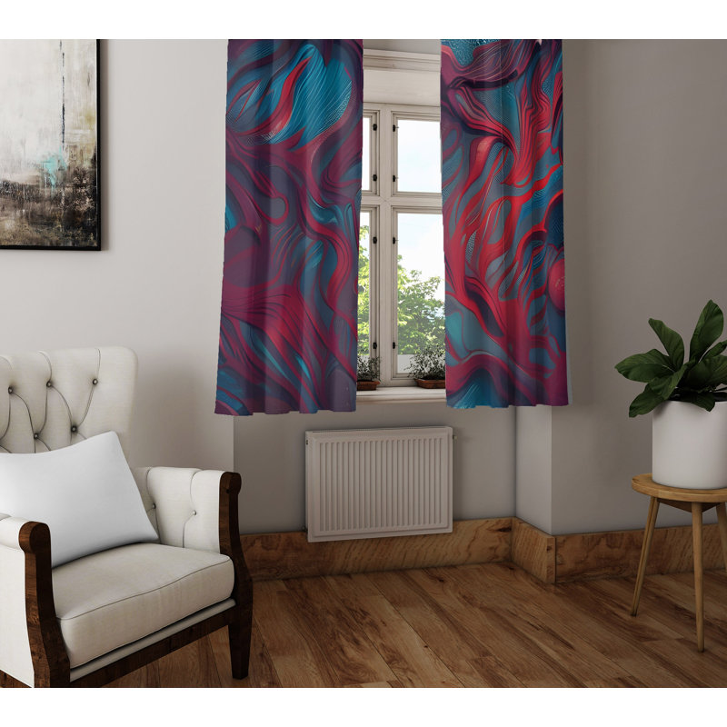 Rideau en polyester Braydyn, L 40 po x L 61 po