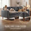 3 Seater Fabric Sofa-1778279082-1778279084