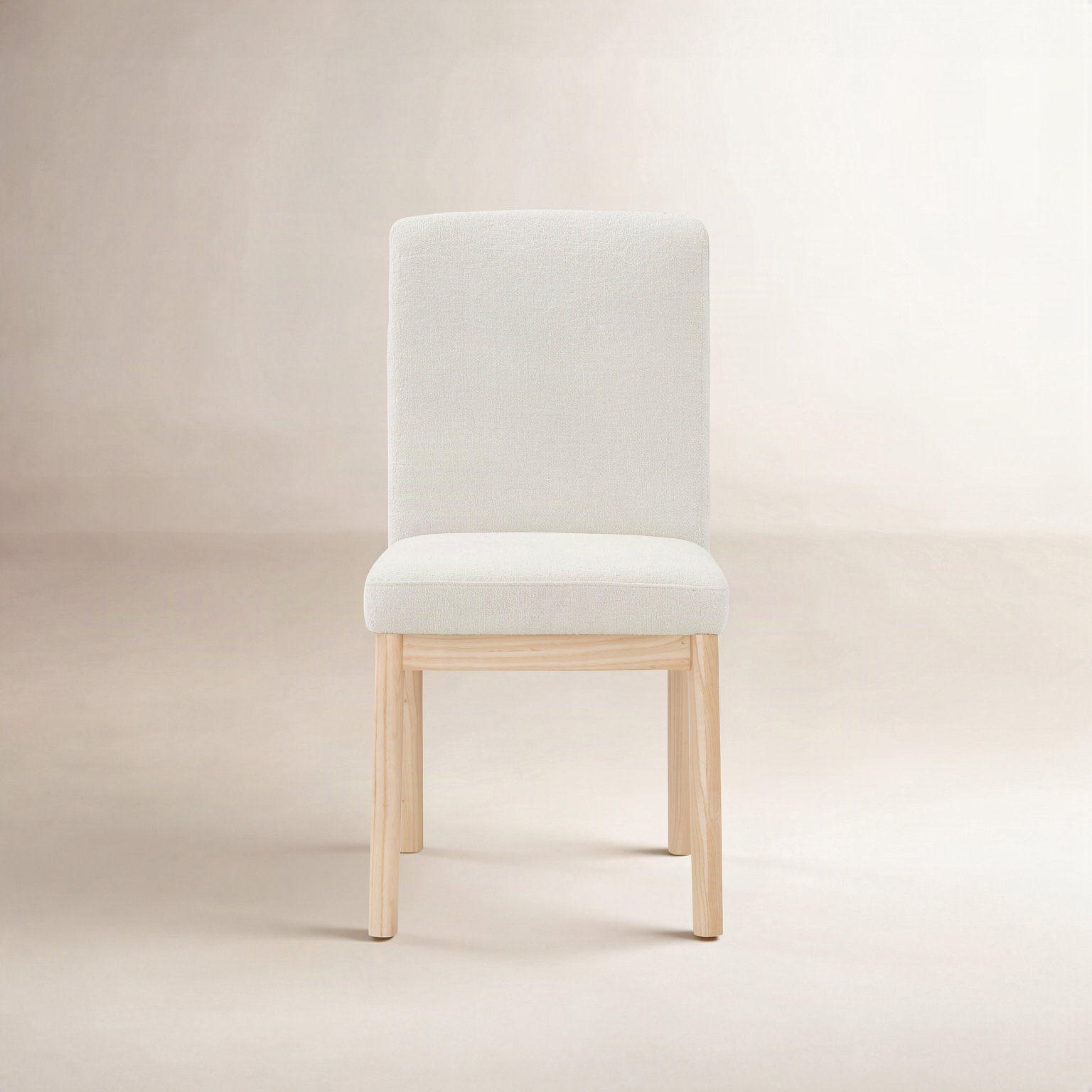 Connie Dining Chair, Cream Boucle