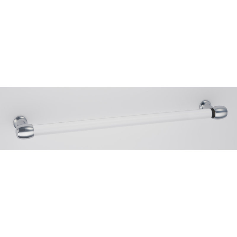Royale Acrylic Bar / Handle Pull, Polished Chrome, 18"
