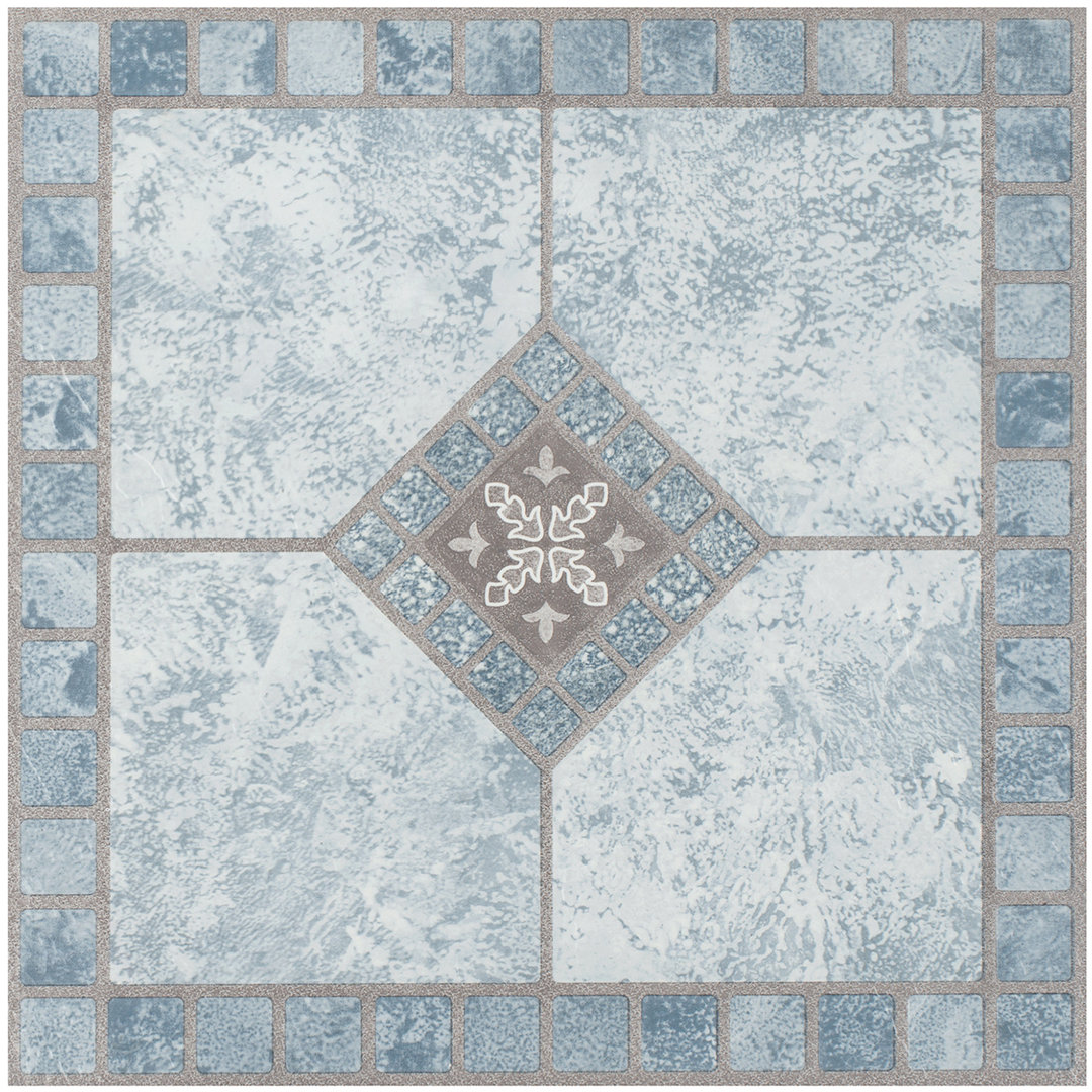 Blue Diamond Portfolio Self Adhesive 12" x 12" x 2 mm Vinyl Tile Woven Trends