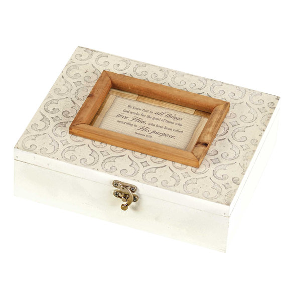 Rosalind Wheeler Amedeu Manufactured Wood Memory Box | Wayfair